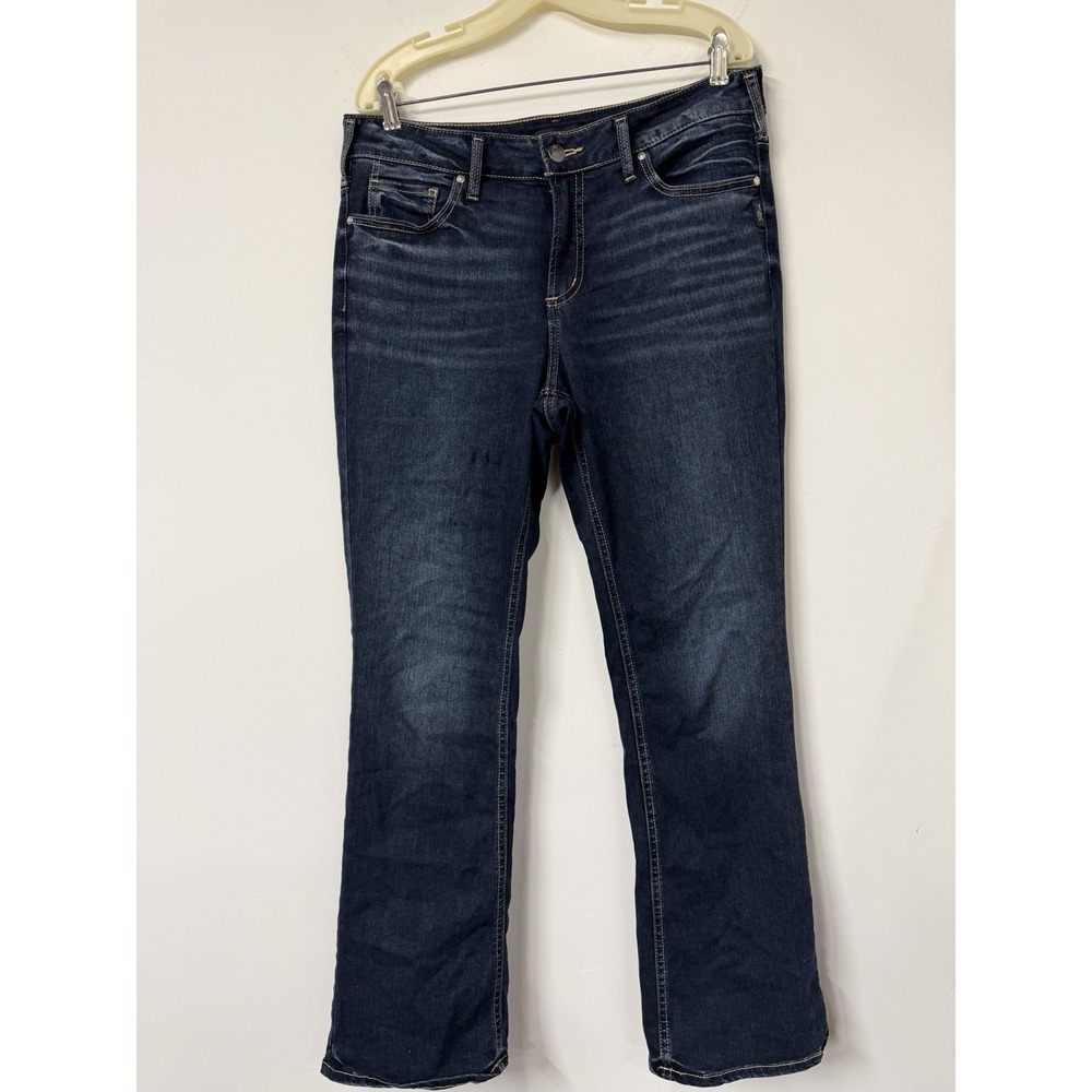Silver Jeans Suki Boot cut Jeans Women's 29x33 Dark Wash‎ Stretch Denim
